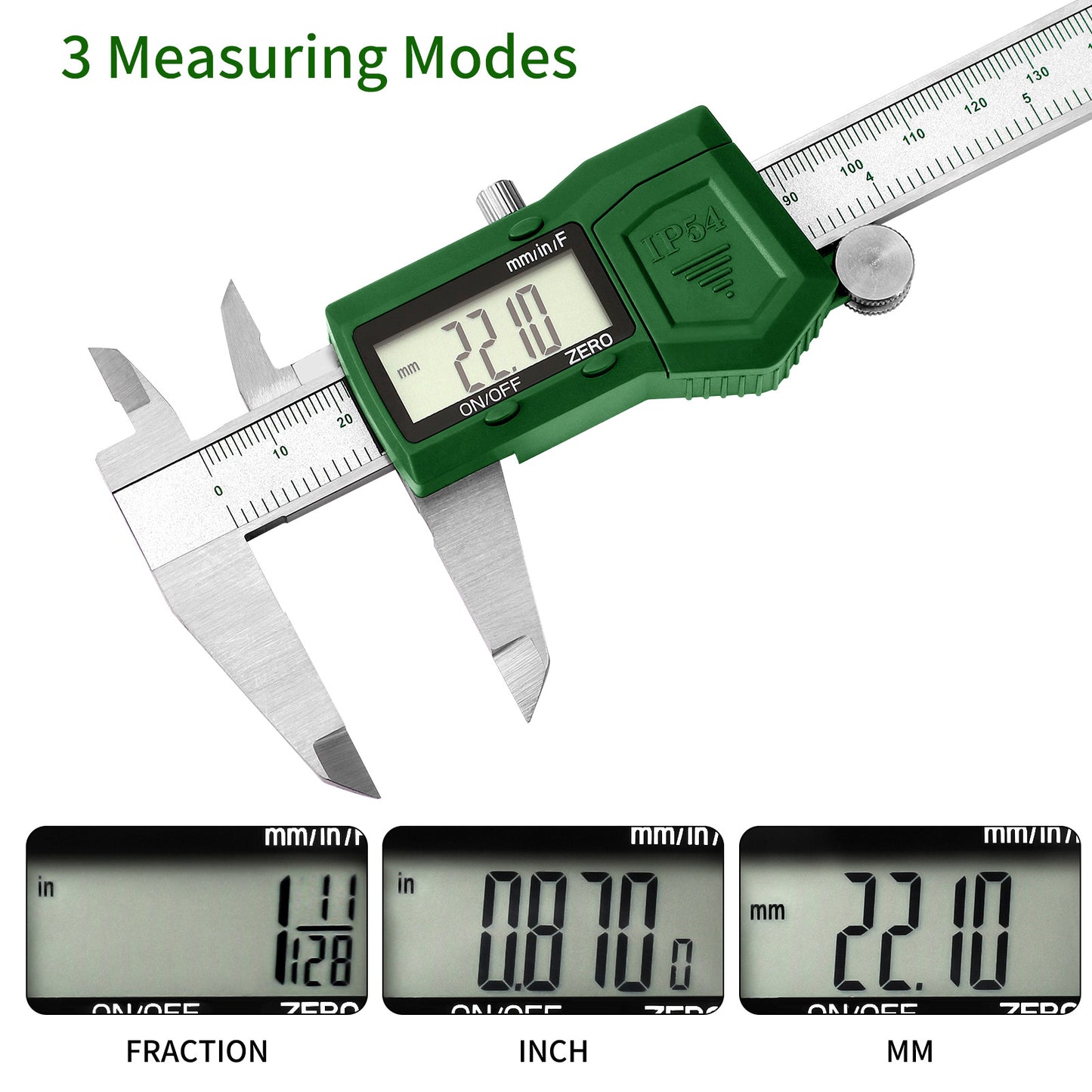 ToolSup Tools TSDC06 IP54 Digital Caliper 0-6 inch/150 mm