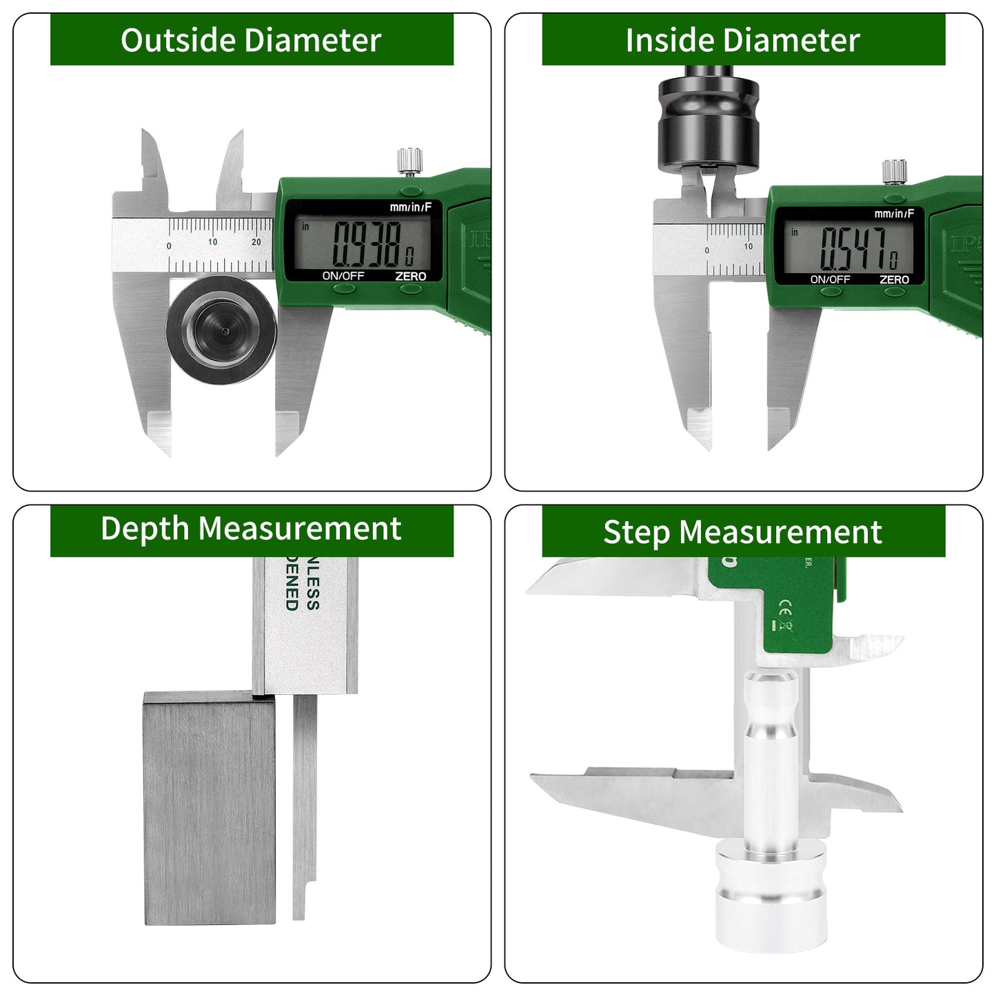 ToolSup Tools TSDC06 IP54 Digital Caliper 0-6 inch/150 mm